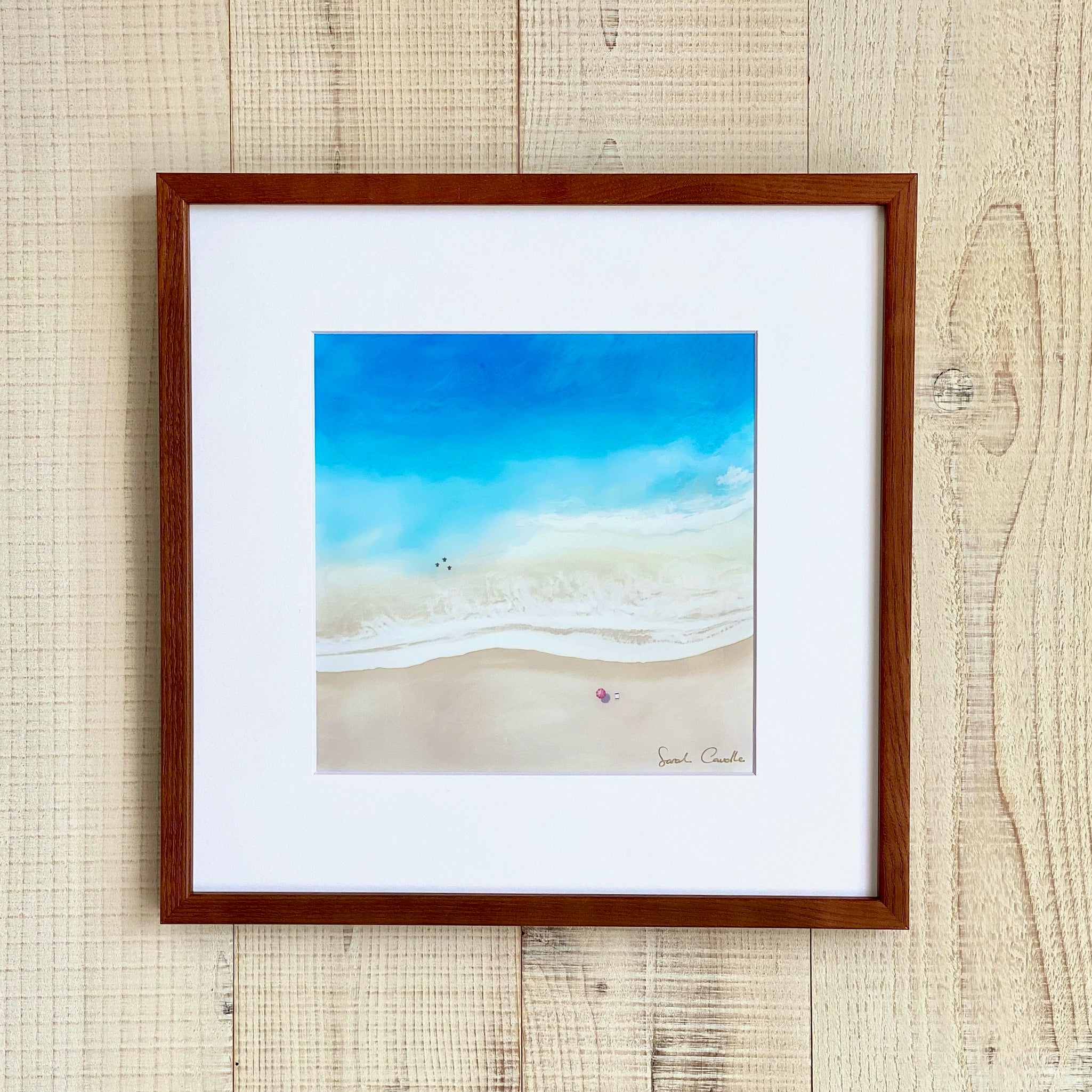 Sarah Caudle / サラカードル】”Oasis”Matted Print – Sarah Caudle