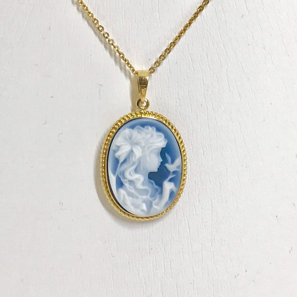 k18 カメオネックレスの買取実績 | 買取専門店さすがや