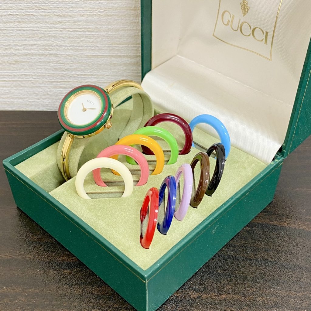 GUCCI バングルウォッチ チェンジベゼルの買取実績 | 買取専門店さすがや