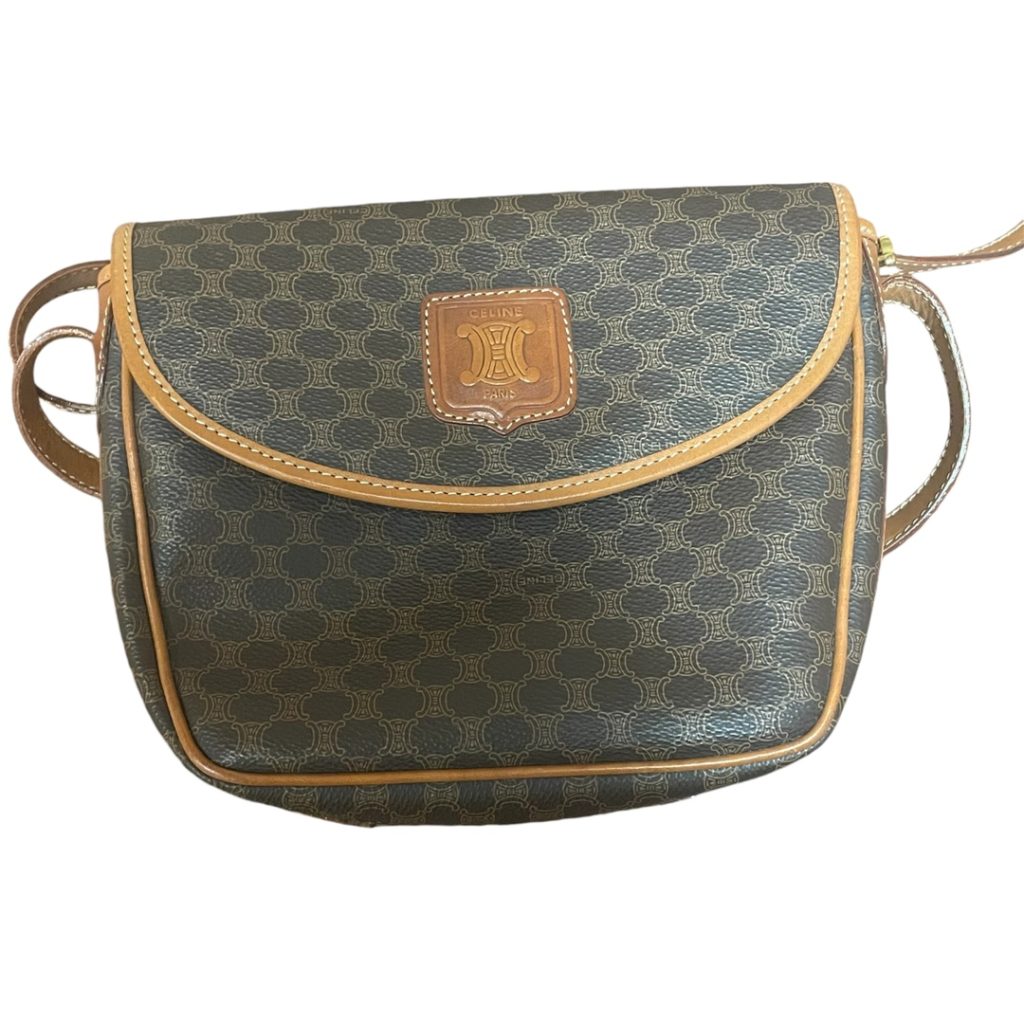 CELINE セリーヌ ミニショルダーバッグ PVC マカダム柄の買取実績