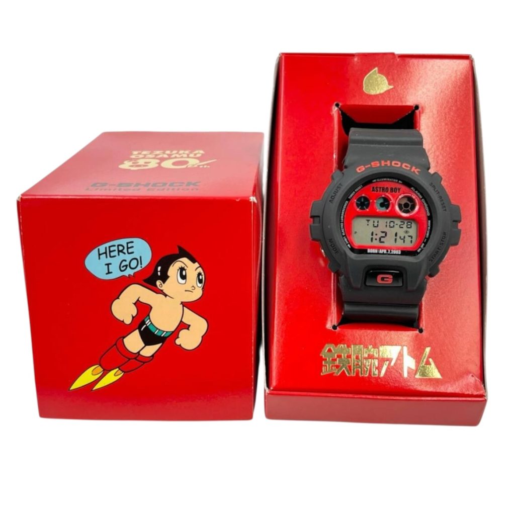 カシオ CASIO G-SHOCK 腕時計 鉄腕アトム 手塚治虫生誕80周年の買取