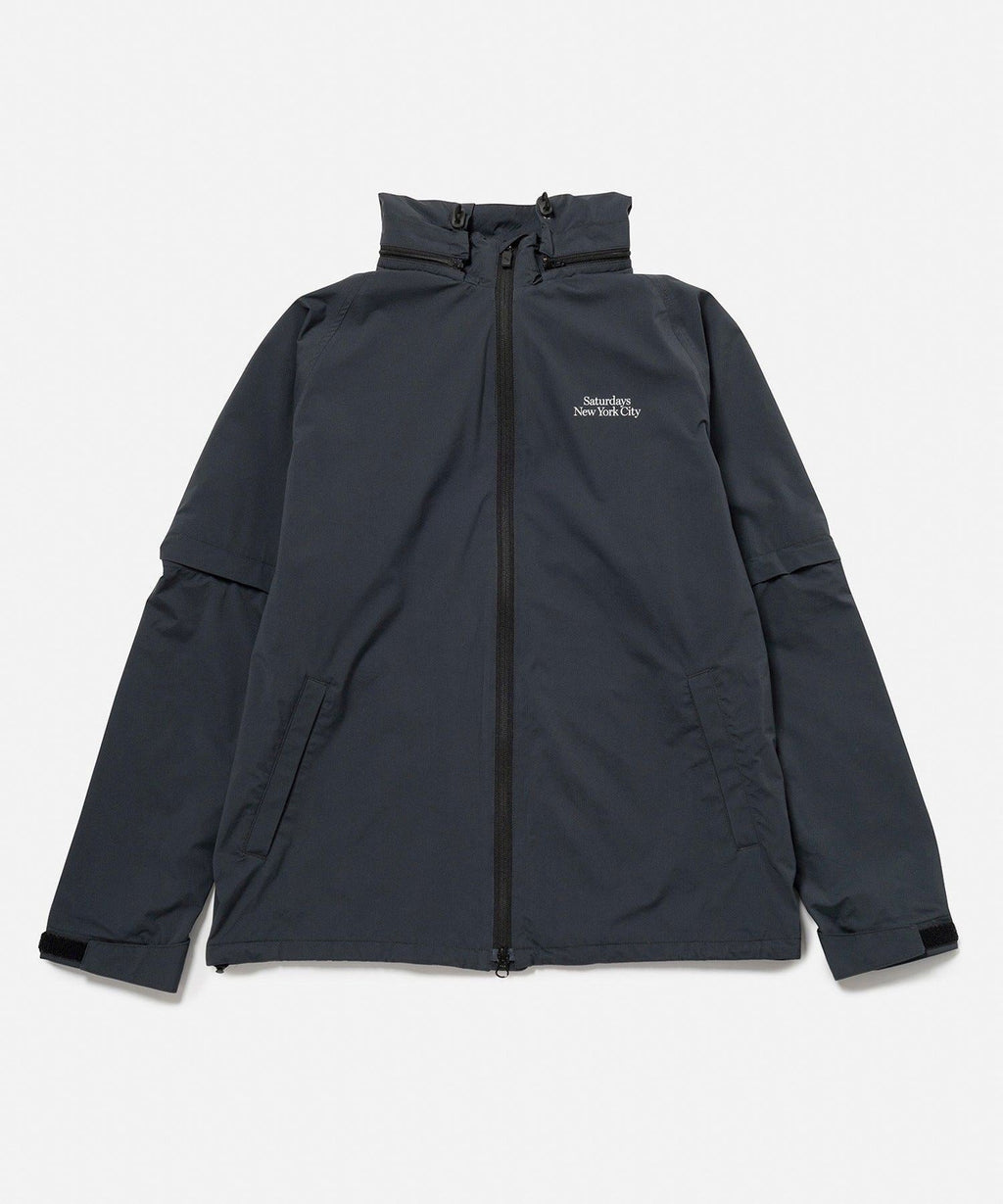 Water Repellent Stretch Woven Zip Hoodie | Saturdays NYC Japan