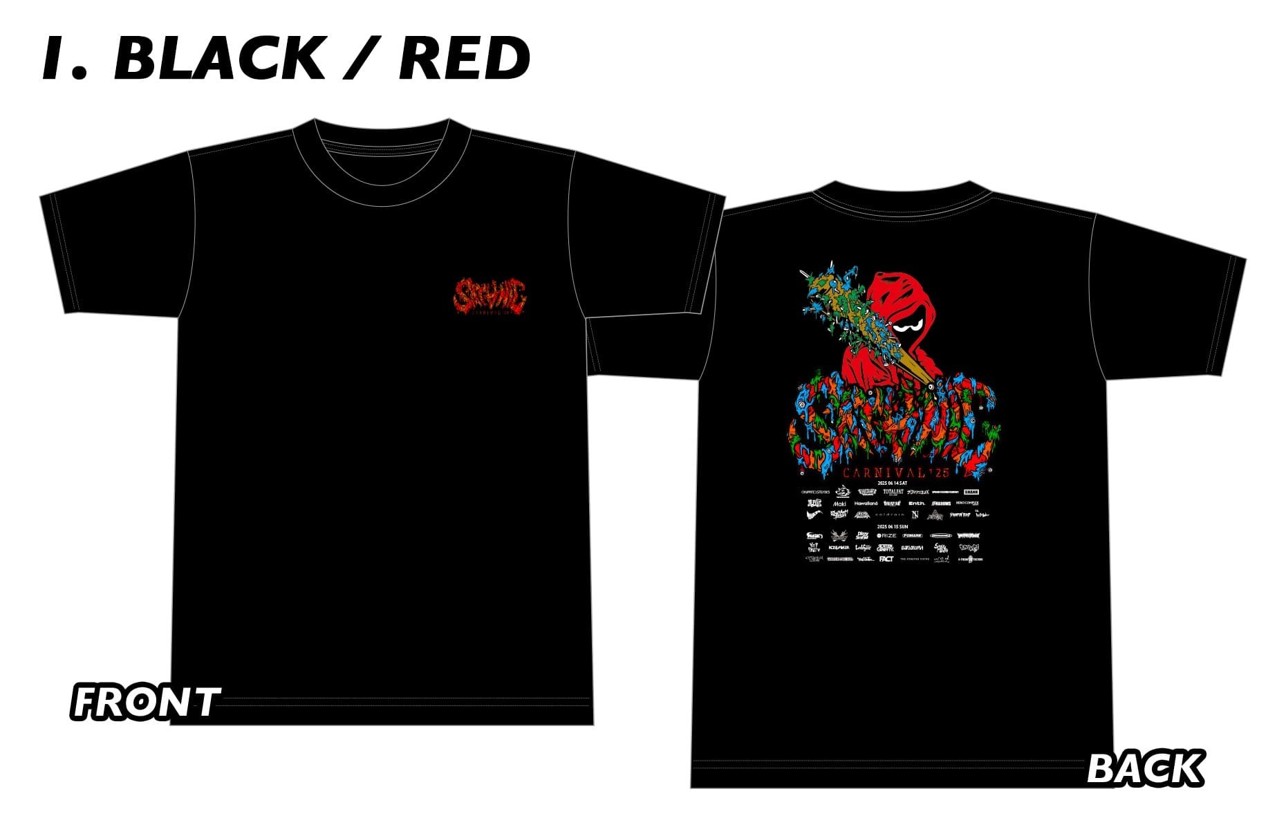 SATANIC CARNIVAL 2025＞Goods INFO!! | SATANIC ENT.