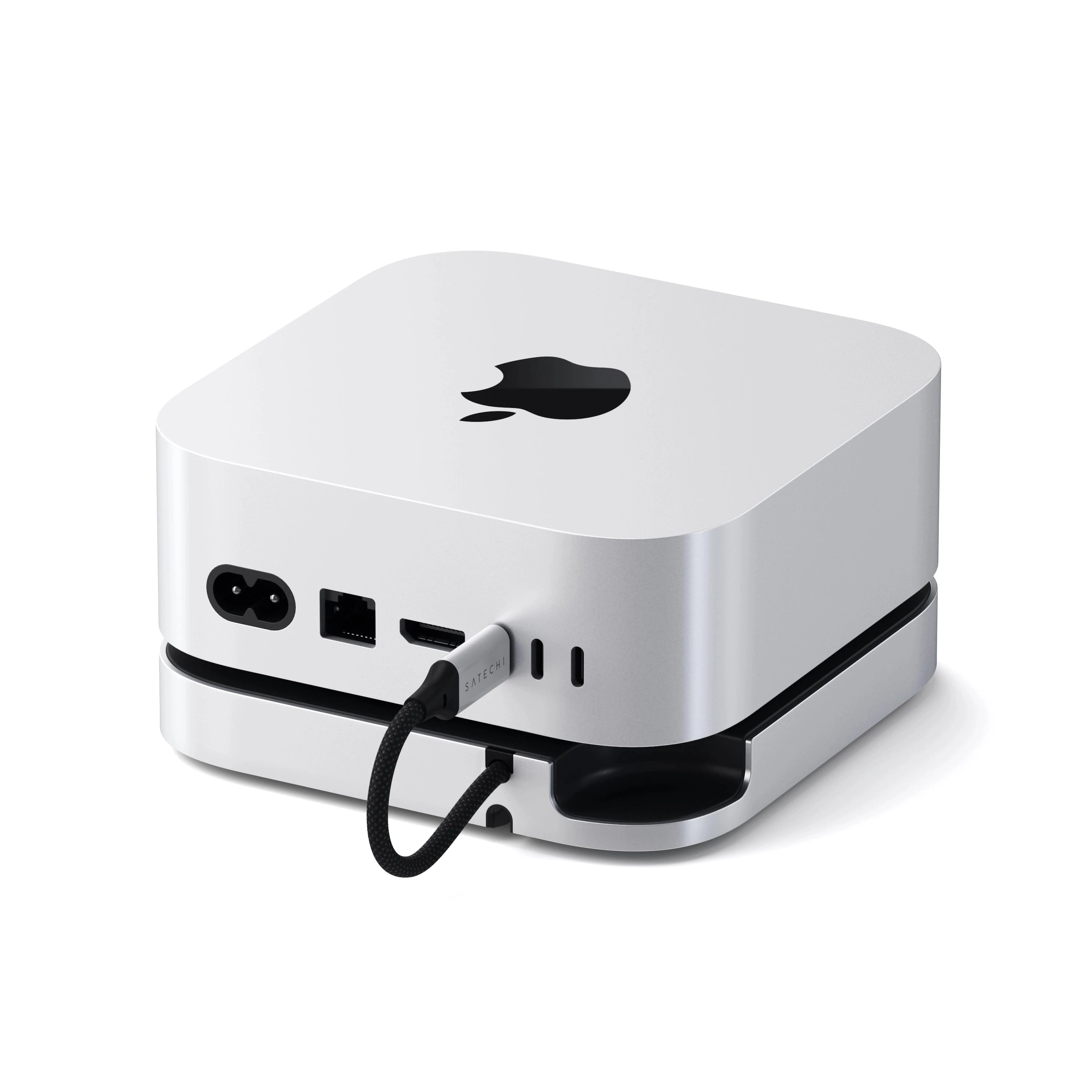Mac Mini M4 Stand & Hub with SSD Enclosure – Satechi