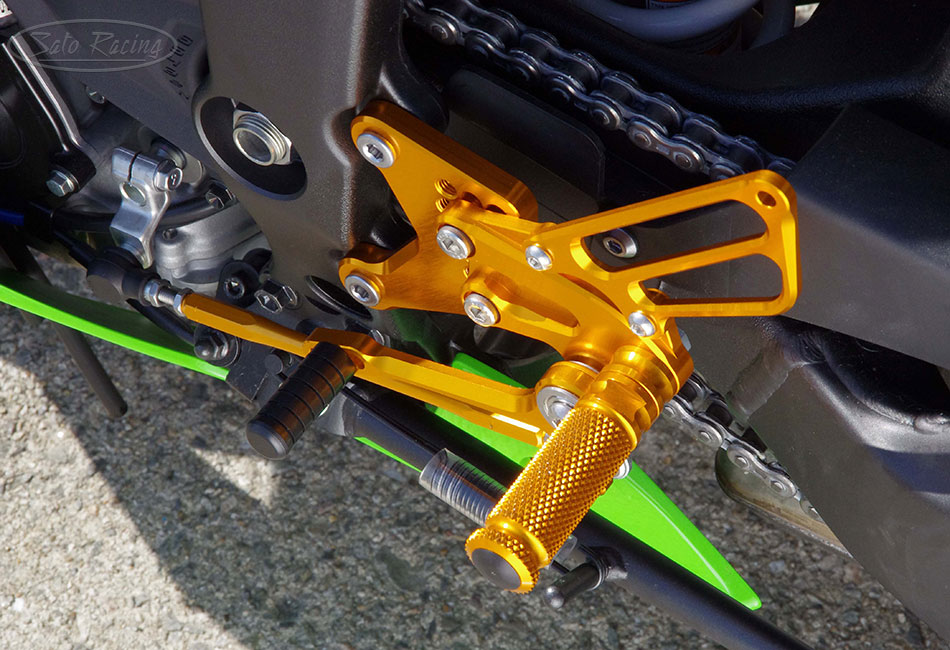 SATO RACING | Rear Sets - Kawasaki ZX-6R/ 636 ('13-'17)