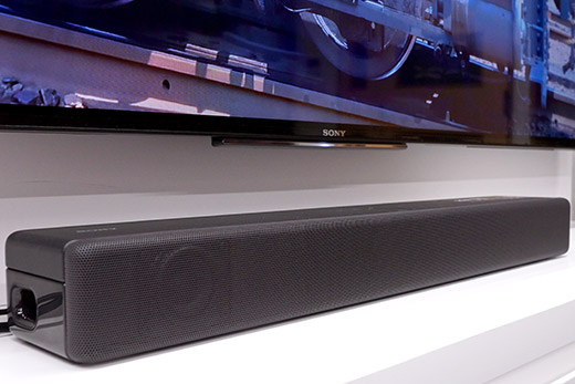 お手軽設置でテレビの音をイイ音で！ソニー サウンドバー「HT-S200F