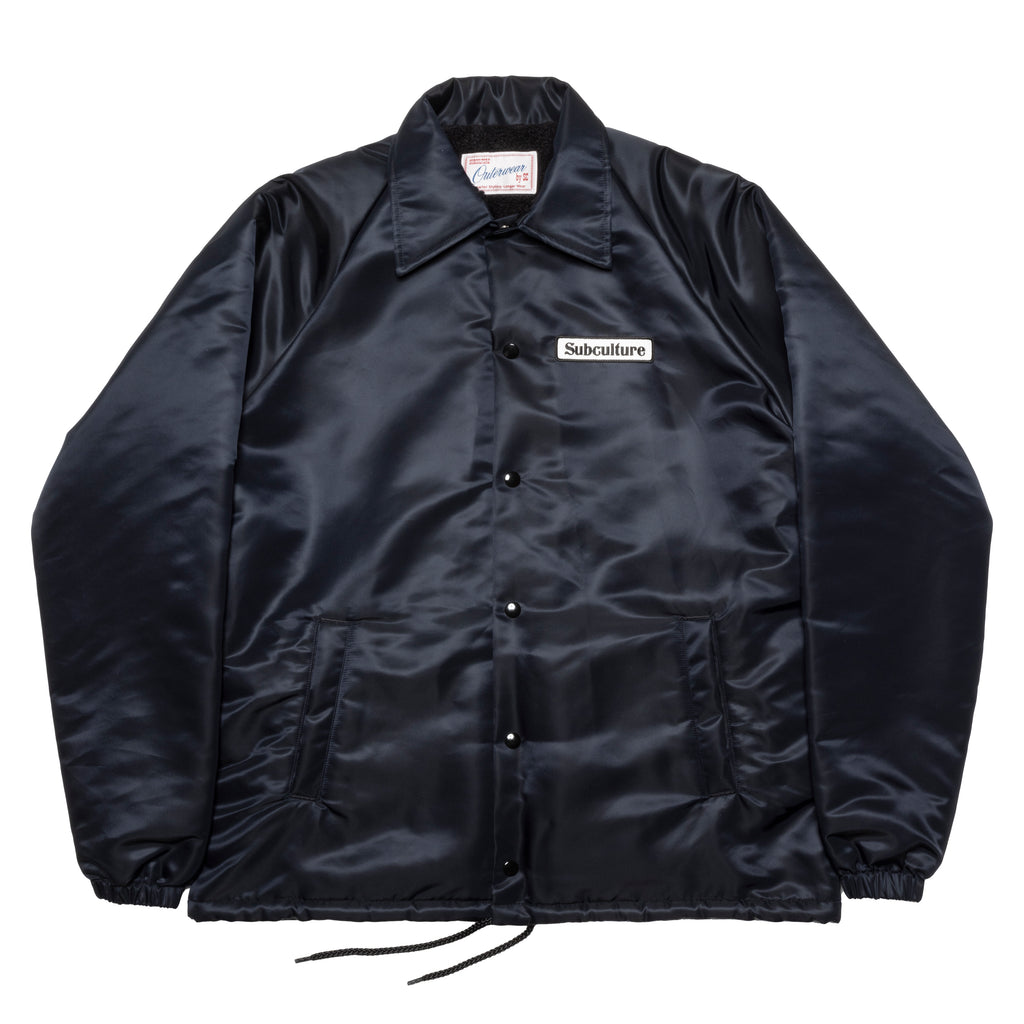 COACHES JACKET / BLACK – SC WEB STORE