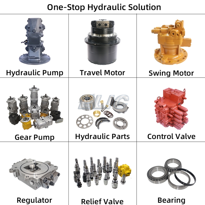 Elic Zx120 Travel Motor Spare Parts - High Quality Repair Kit