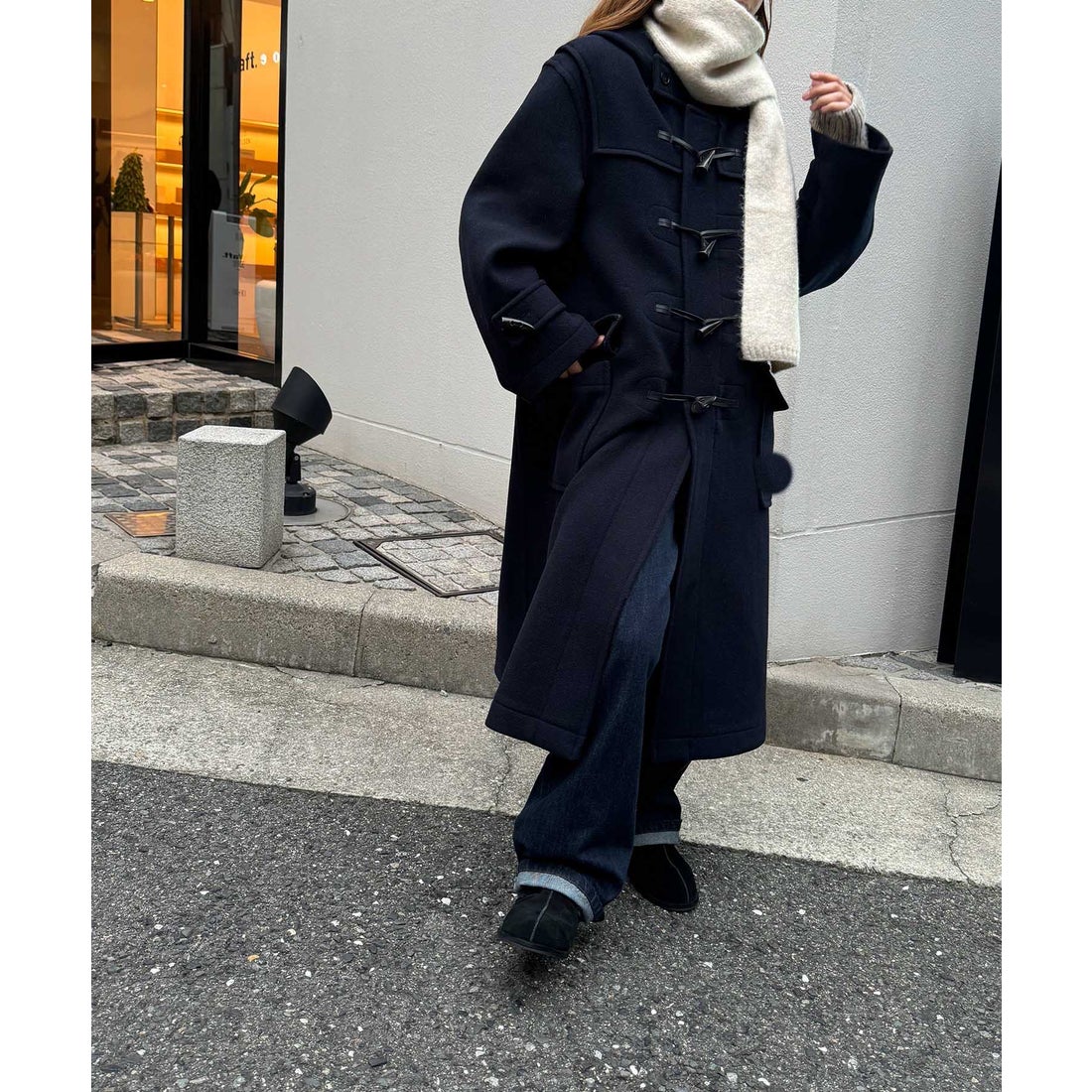 キャナルジーン CANAL JEAN El mar(エルマール) ダッフルロングコート