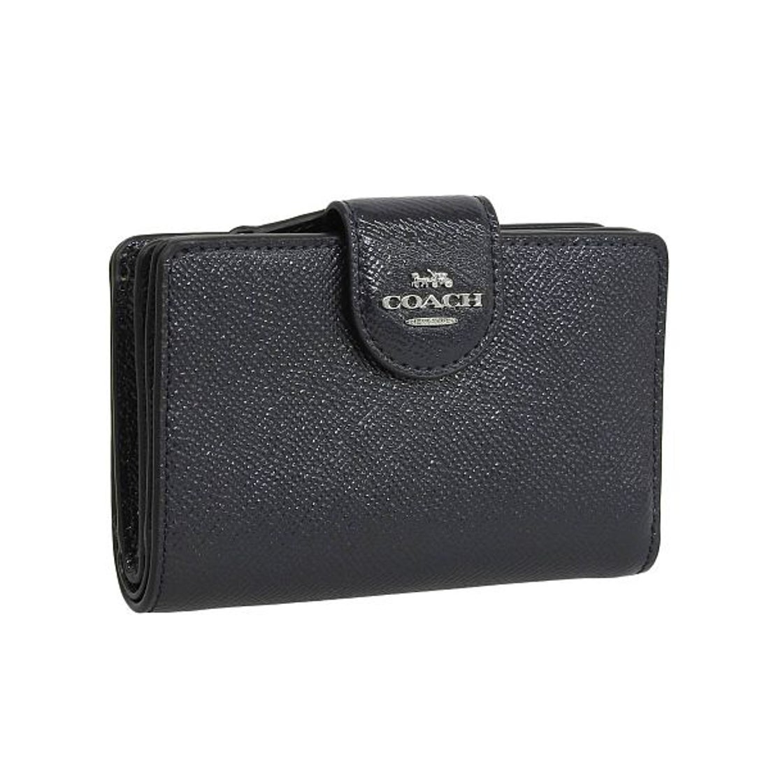 コーチ COACH 二つ折り財布 （ブラック） -waja bazar - 海外
