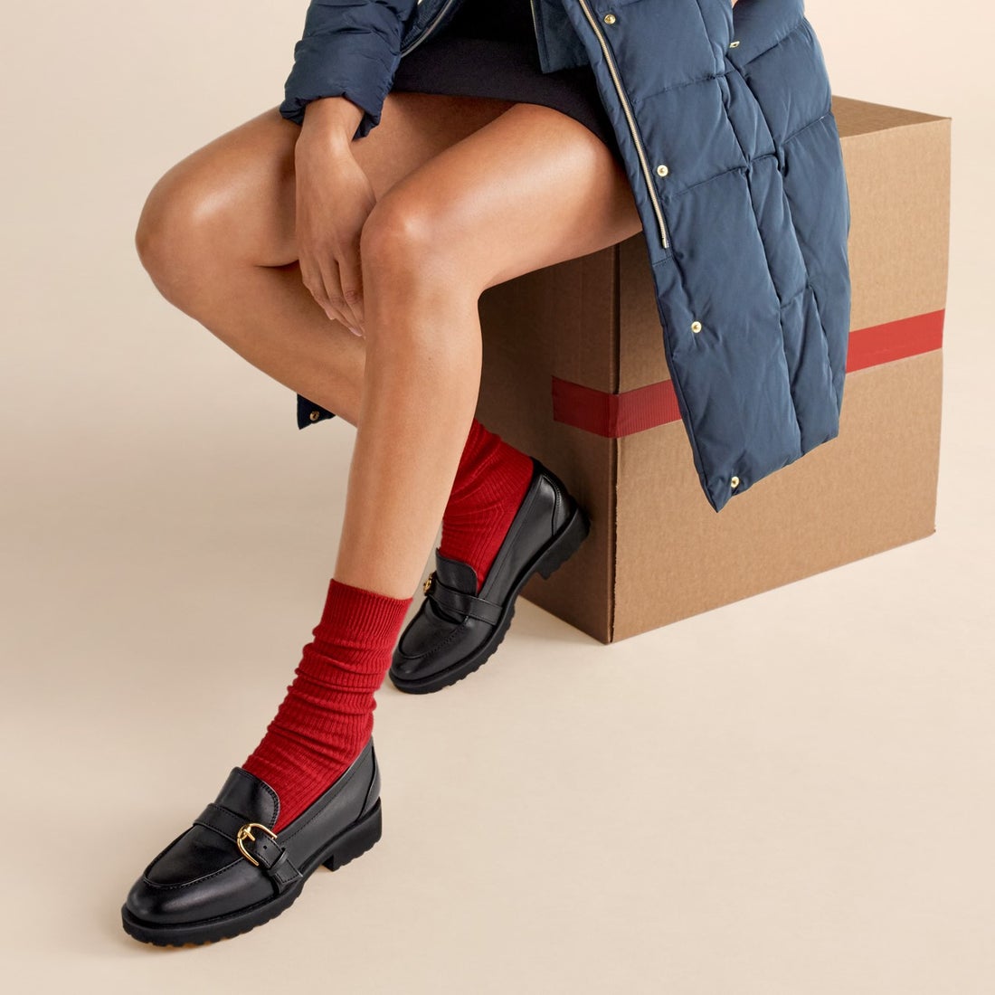 コール ハーン COLE HAAN ギアナ バックル ローファー womens