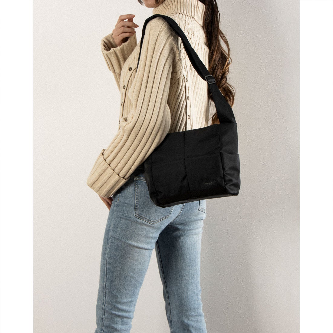 カンペール CAMPER Tia ショルダーバッグ （ブラック） -waja bazar