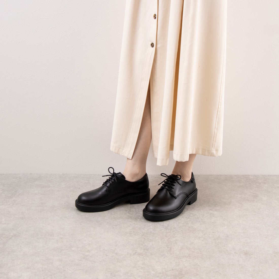 カンペール CAMPER DEAN / フラットシューズ （ブラック） -靴