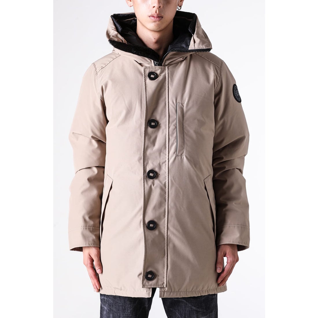 カナダグース CANADA GOOSE Jasper Parka Black Label （Beige