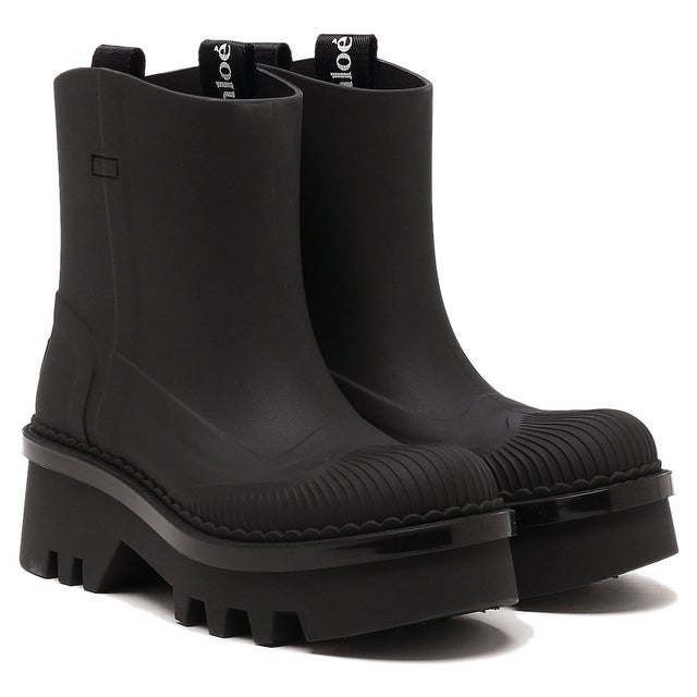 クロエ Chloe ブーツ レイナ レインブーツ ブラック レディース CHLOE