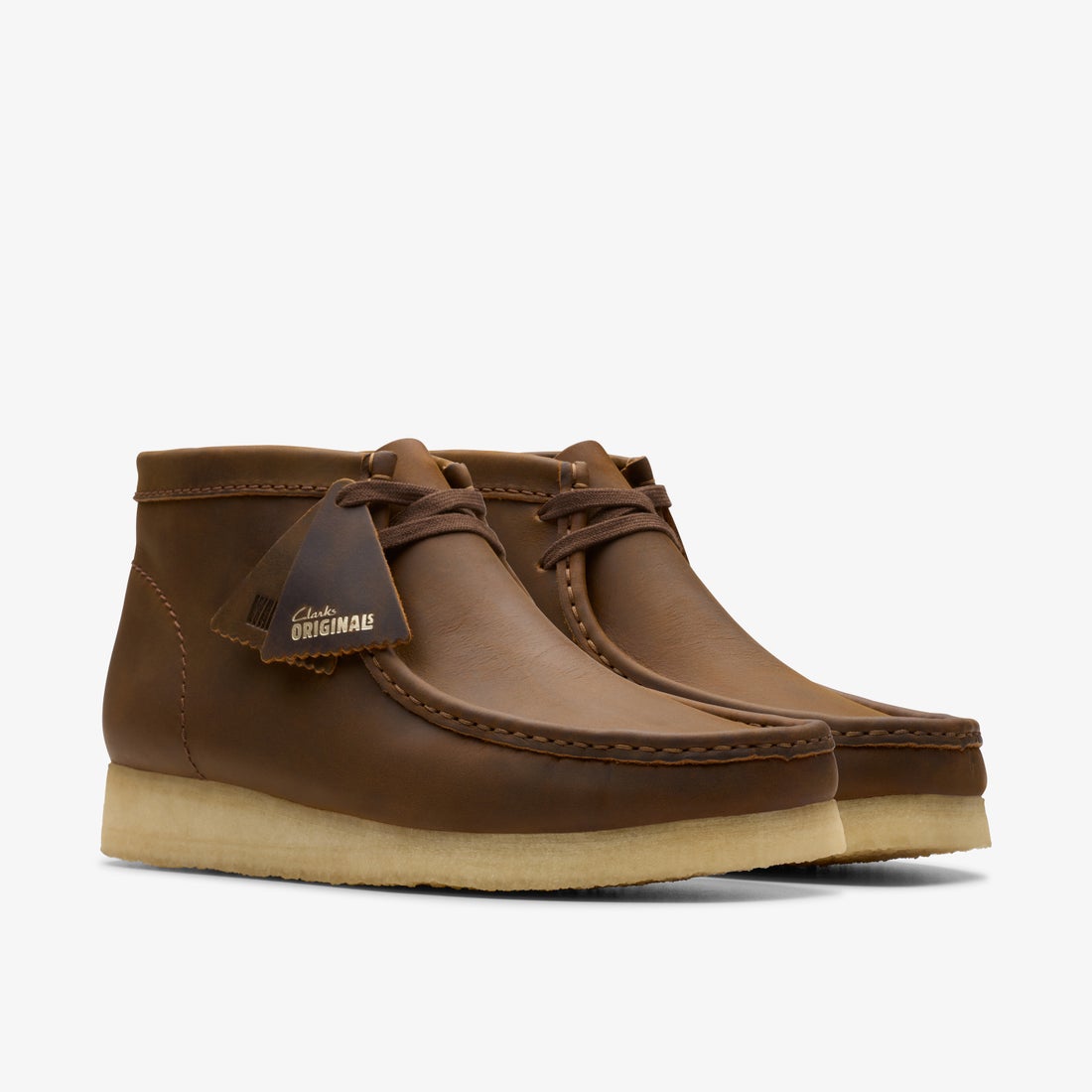 Wallabee Boot / メンズ ワラビーブーツ （ビーズワックス） -Clarks