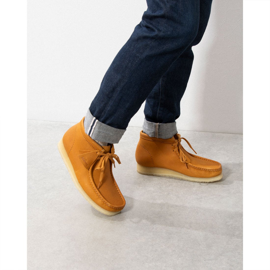 Wallabee Boot / メンズワラビーブーツ （ブラックスエード） -Clarks