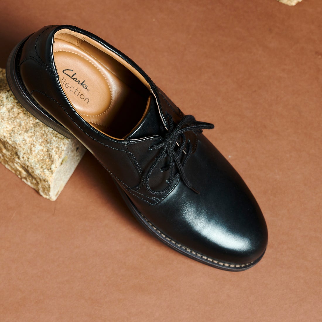 ネット限定】Becken Lace / ベッケンレース （ブラックレザー