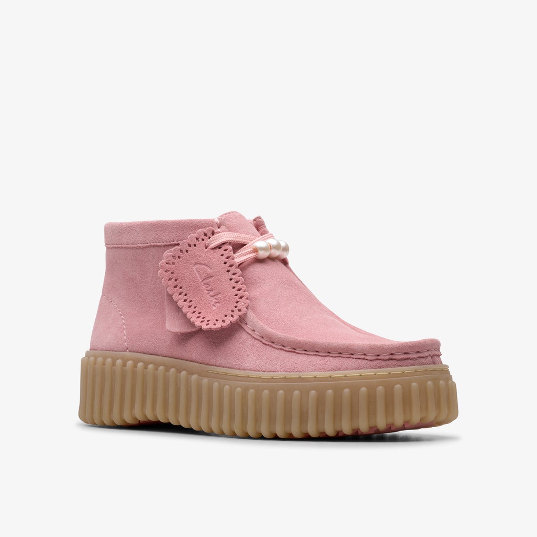 Torhill Moss / トーヒルモス （ダスティーローズスエード） -Clarks