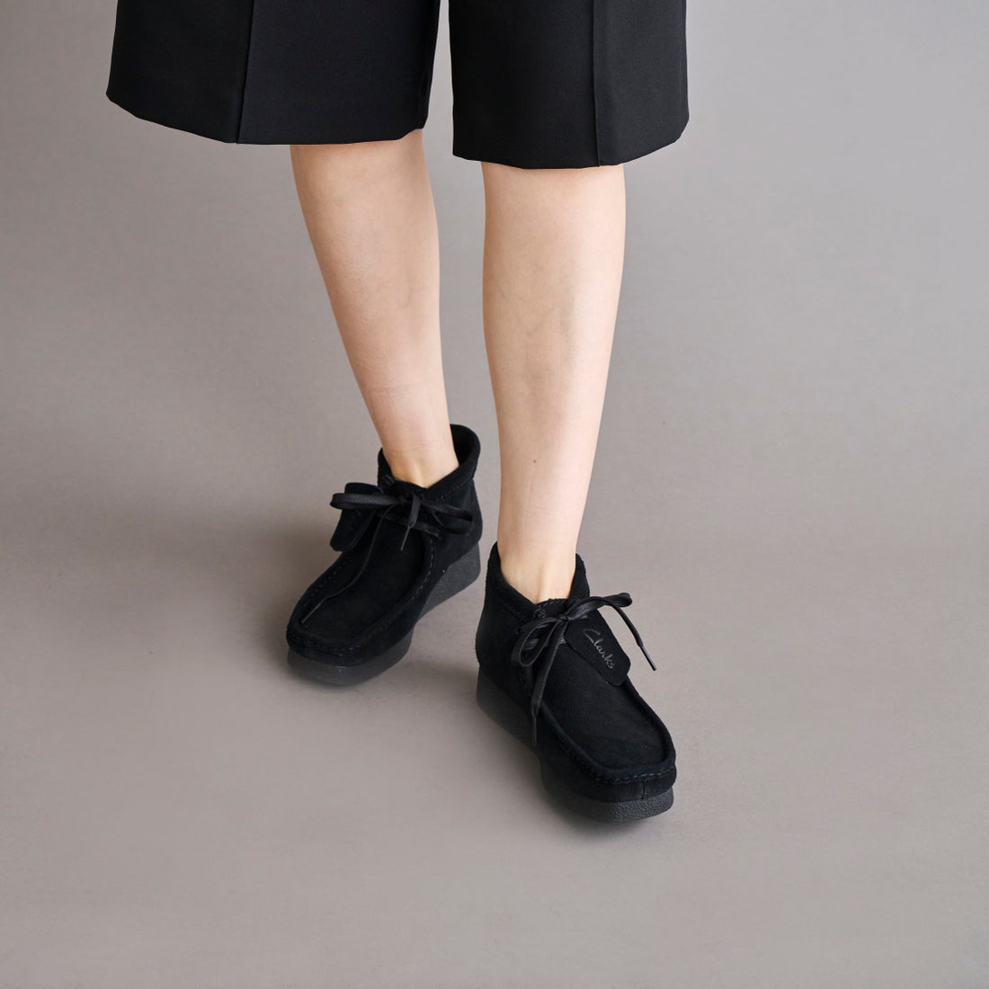 WallabeeEVOBt / レディース ワラビーエヴォブーツ （ブラックスエード