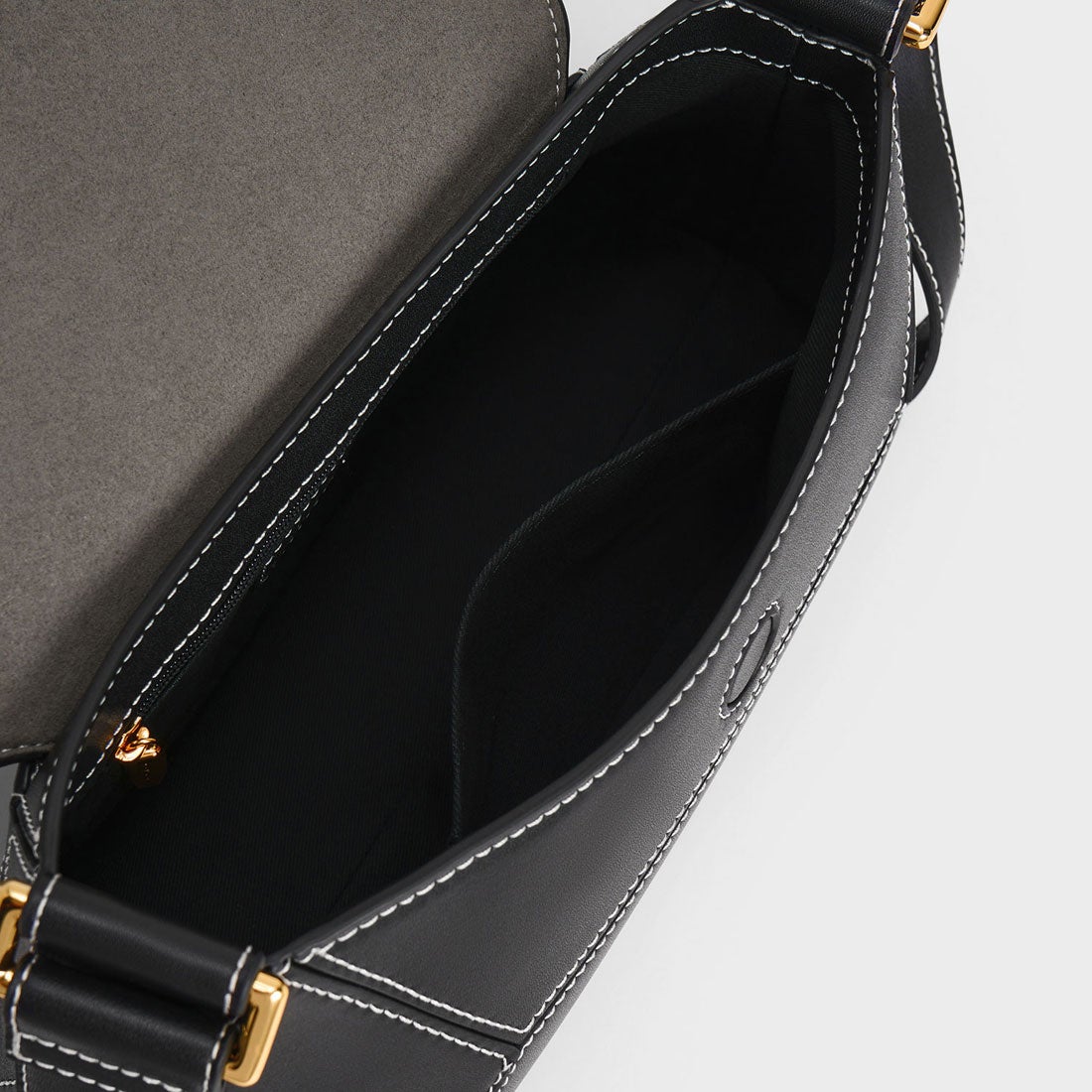 CHARLES & KEITH Nasrin ナスリン ジオメトリックショルダーバッグ