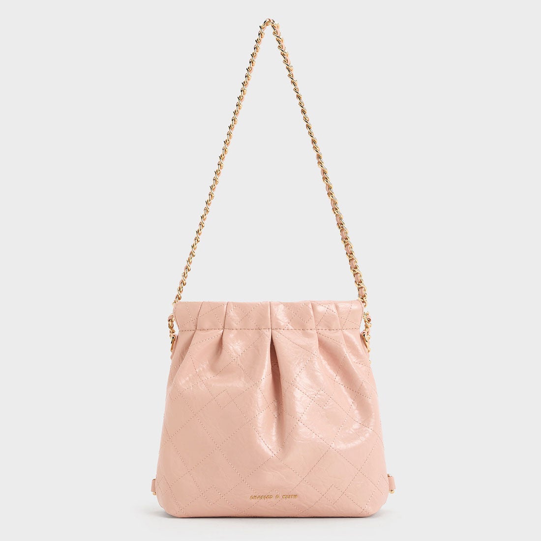 CHARLES & KEITH Duo ドゥオ チェーンハンドルツーウェイバックパック