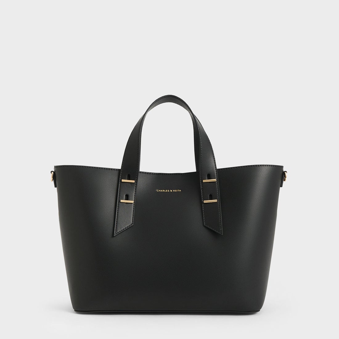 CHARLES & KEITH Shania シャナイア ダブルハンドルスラウチーバッグ