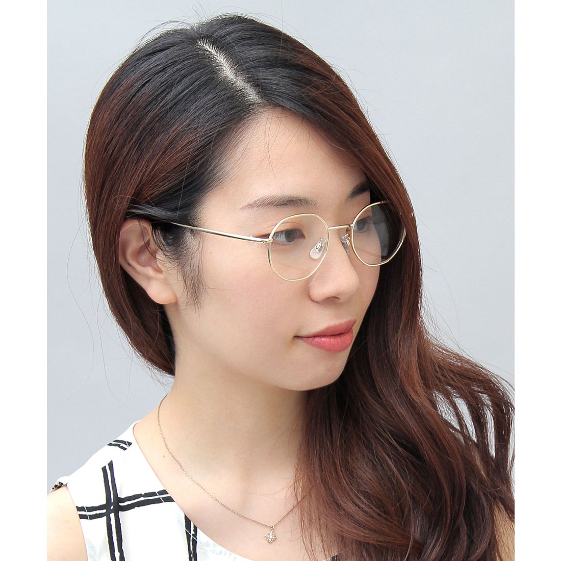 エーエムエスセレクト A.M.S.select メタルフレーム オクタゴン