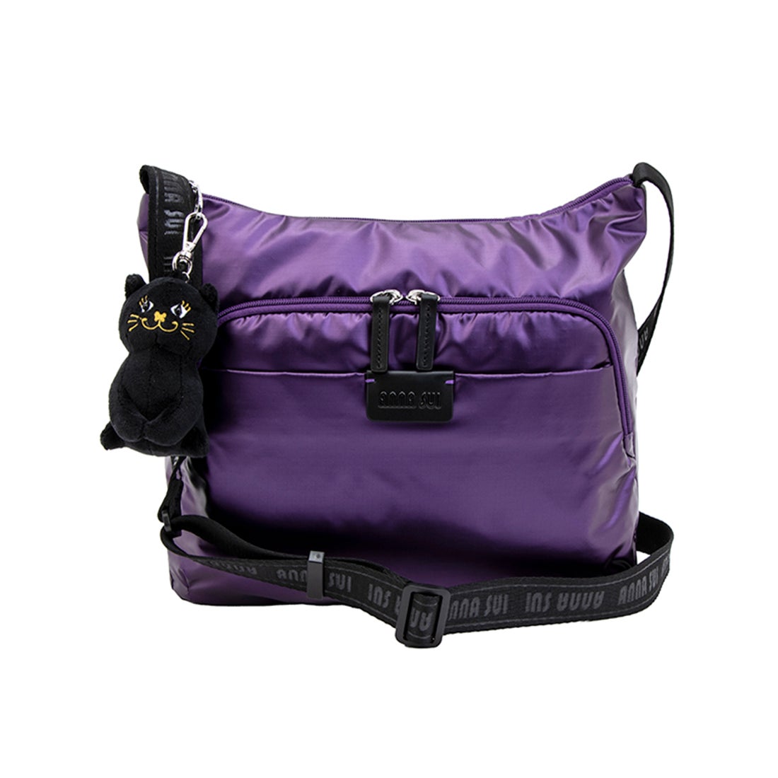 アナスイ ANNA SUI ワンダー ショルダーバッグ（大） （パープル） -靴
