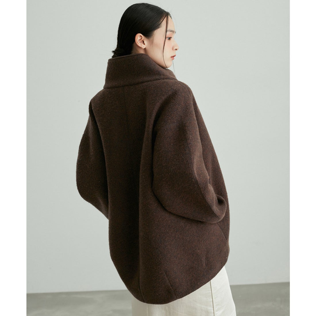 アダム エ ロペ ADAM ET ROPE' 【サステナブル】ツイードボンディング