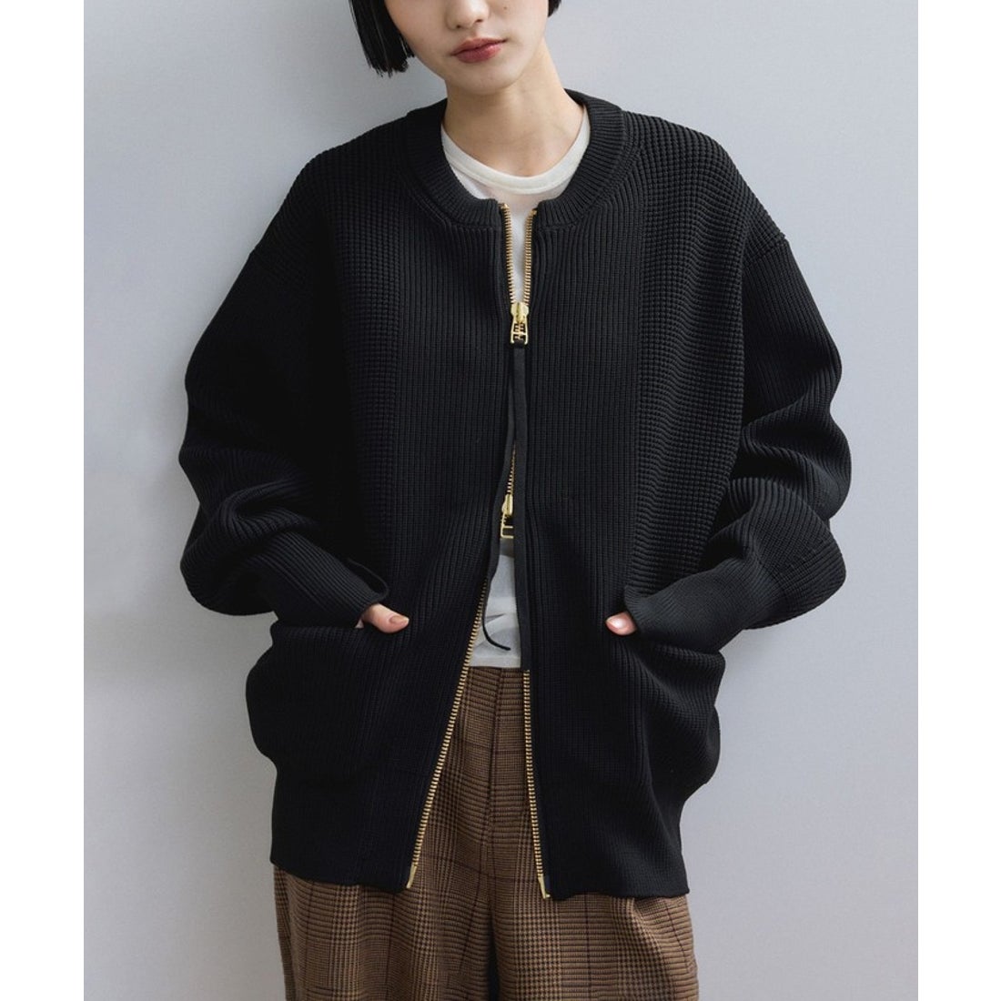 アダム エ ロペ ADAM ET ROPE' 【WEB限定】・【サステナブル】ジップ