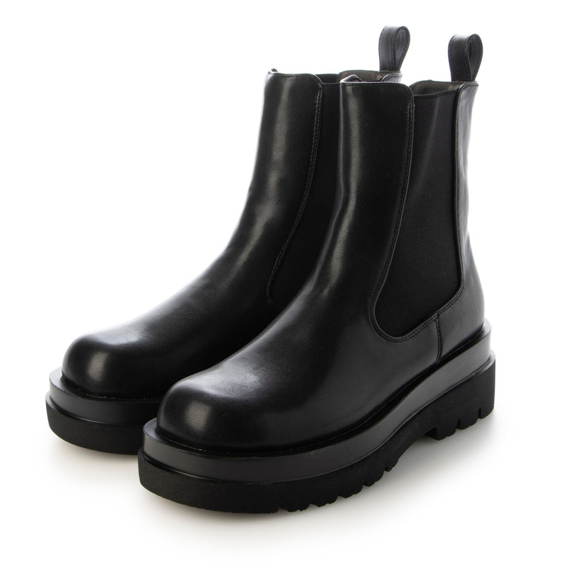 AmiAmi [アミアミ] ブーツ トラックソールサイドゴアブーツ チェルシー