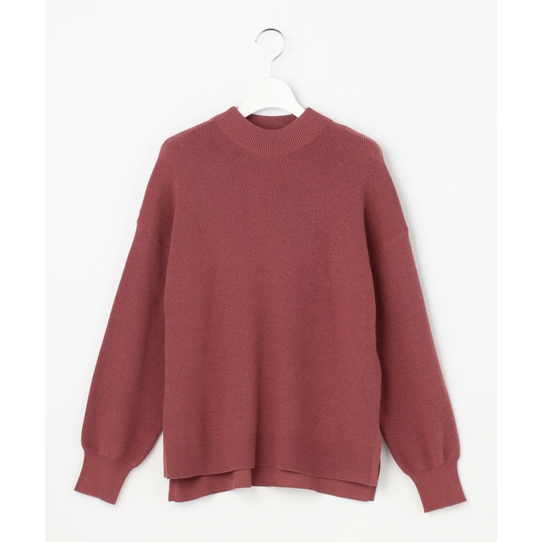 エニィスィス ANY SIS 【CICA加工】 ビューティ畔ボトルネック ニット