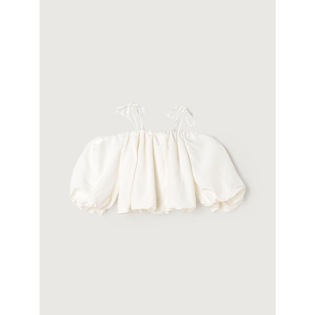 アニュアンス anuans ボリュームバルーントップス （WHITE） -靴