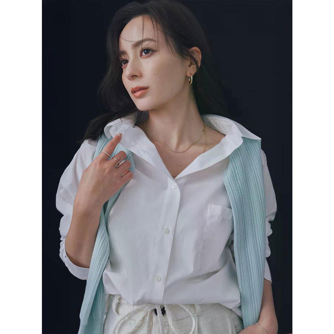 アニュアンス anuans 【26SS】スタンダードシャツ （MINT