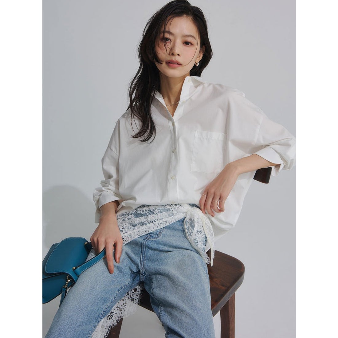 アニュアンス anuans 【26SS】スタンダードシャツ （WHITE