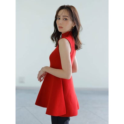 アニュアンス anuans ホールガーメントペプラムニットプルオーバー