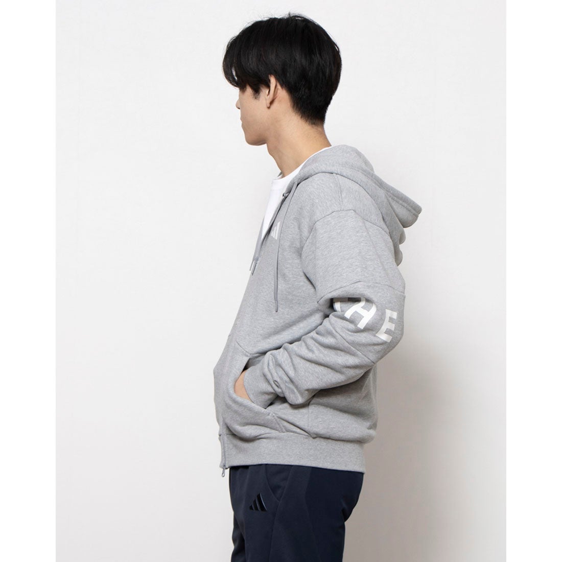 アディダス adidas メンズ スウェットパーカー M WORD スウェットFZ