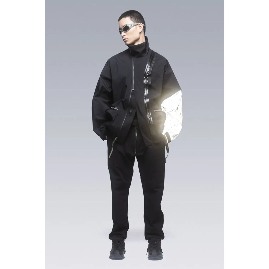 ACRONYM Interops Jacket 3L Gore-Tex Pro （Black/Black） - Osaka