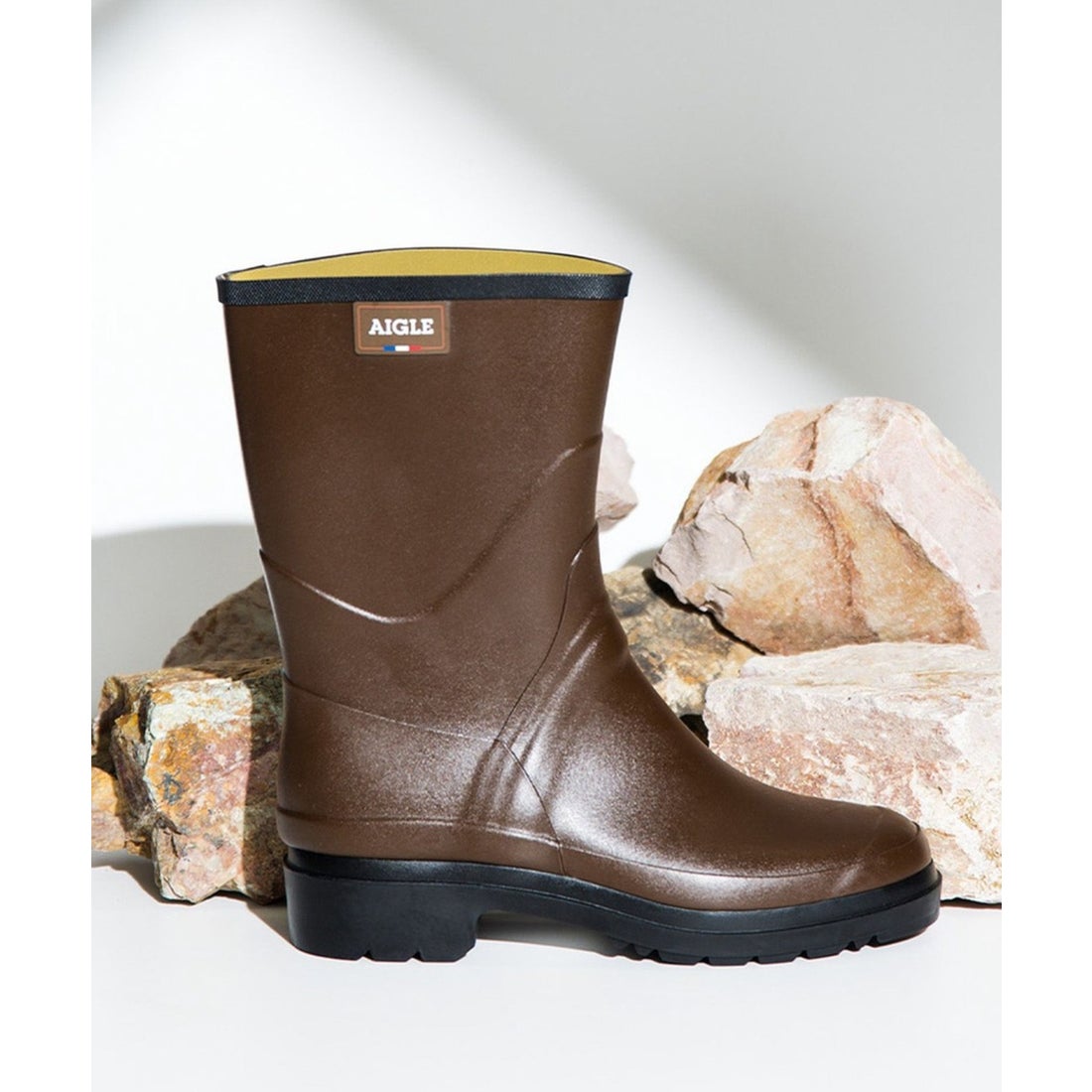 エーグル AIGLE ビソン2 ラバーブーツ （ブラウン） -靴＆ファッション