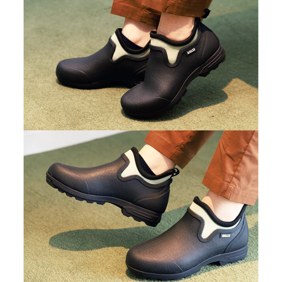 エーグル AIGLE レスフォープラス2 （ブラック系その他） -靴