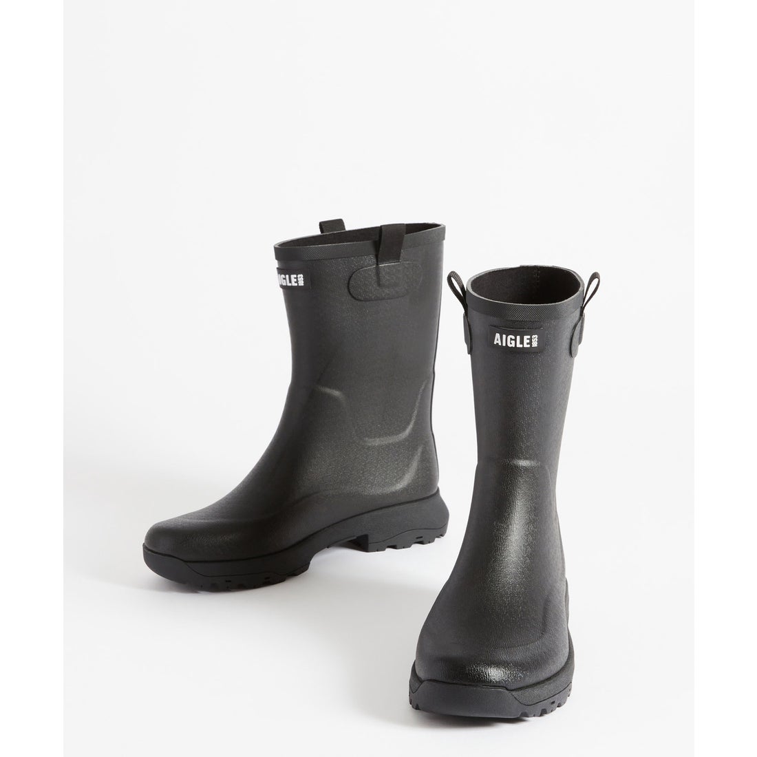 エーグル AIGLE アリアラバーブーツ （ブラック） - ファッション通販