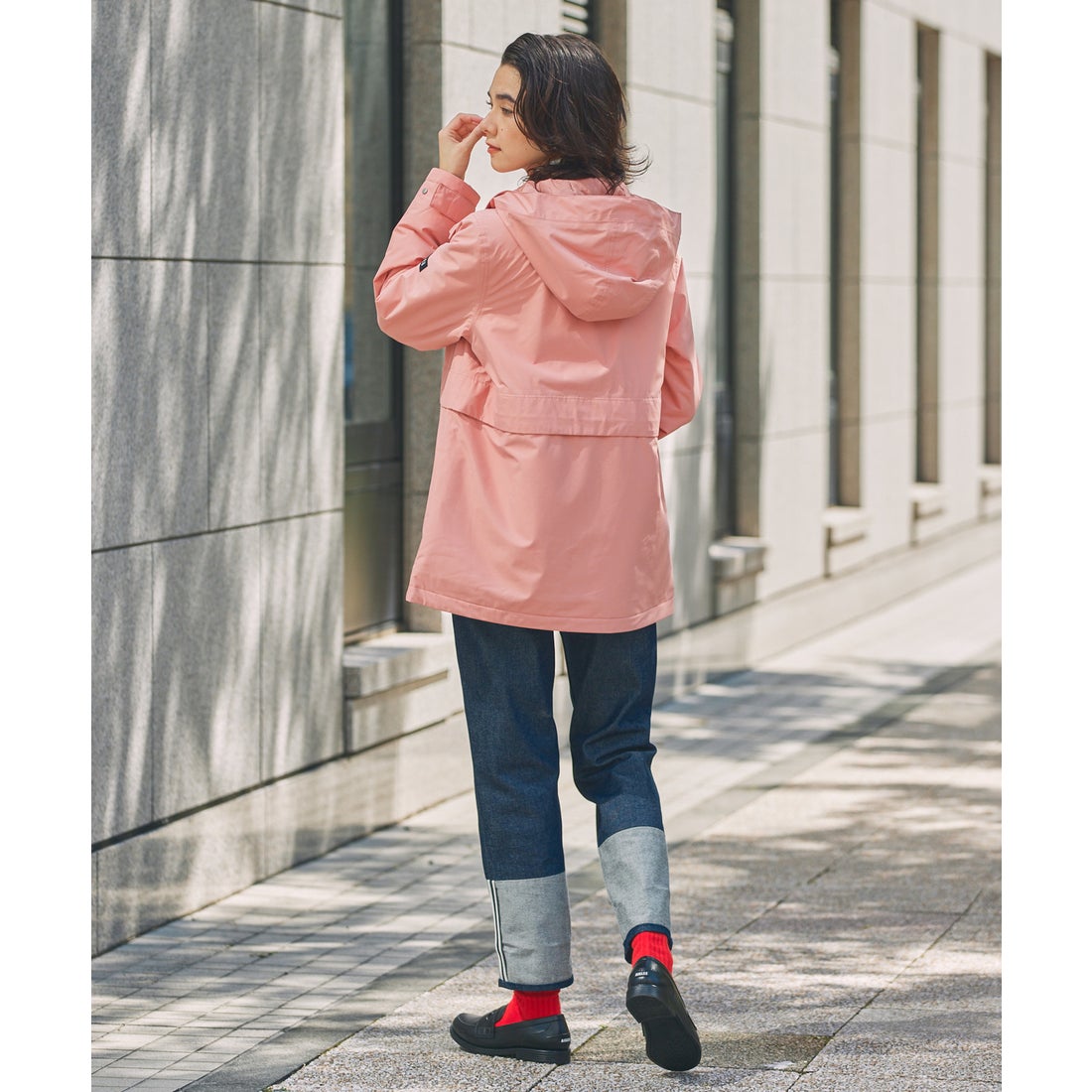 エーグル AIGLE 透湿防水 インサレーション ジャケット （ピンク