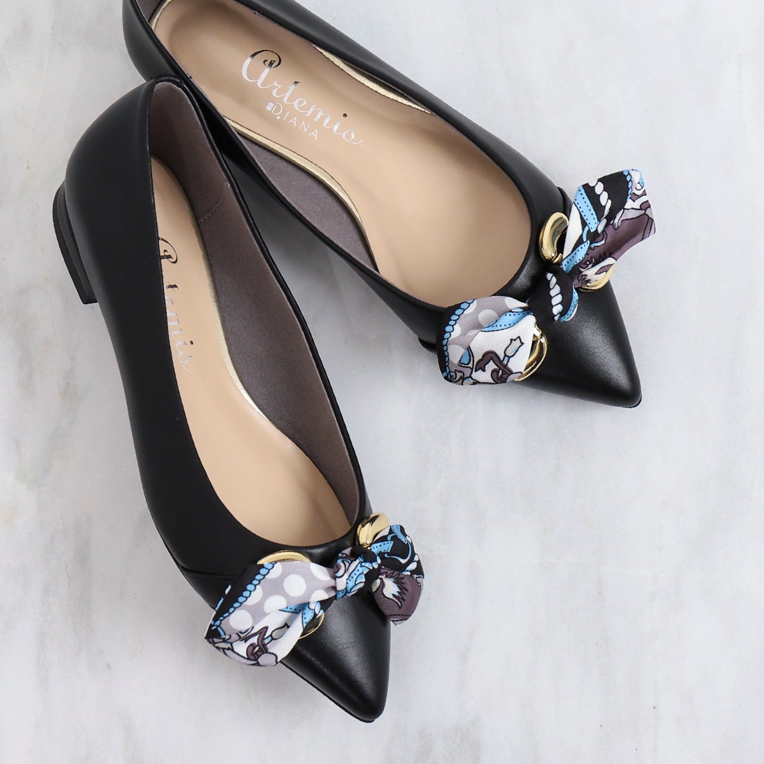 アルテミス バイ ダイアナ artemis by DIANA スカーフリボン付属2WAY