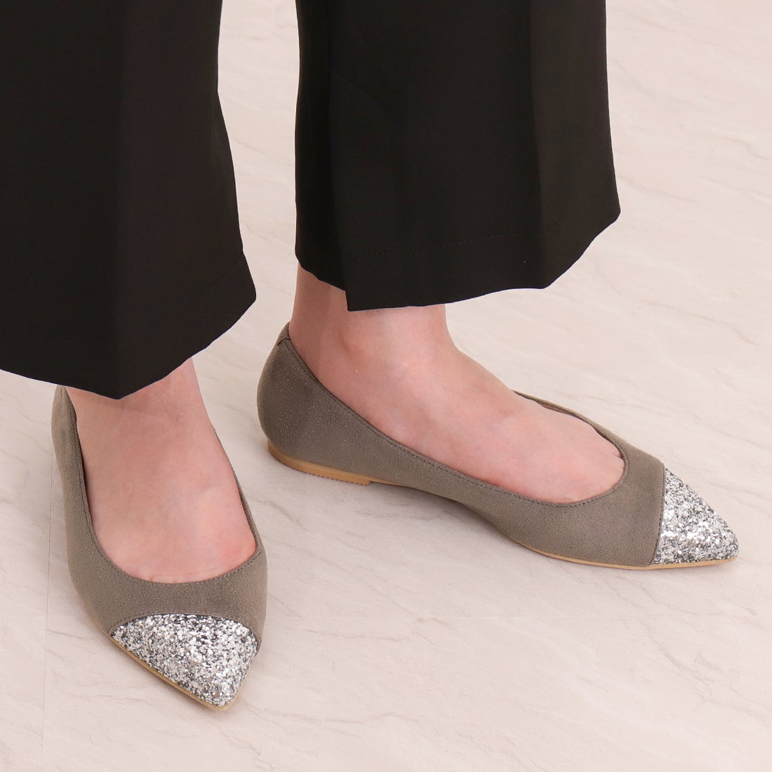 アルテミス バイ ダイアナ artemis by DIANA アニマル柄/グリッター