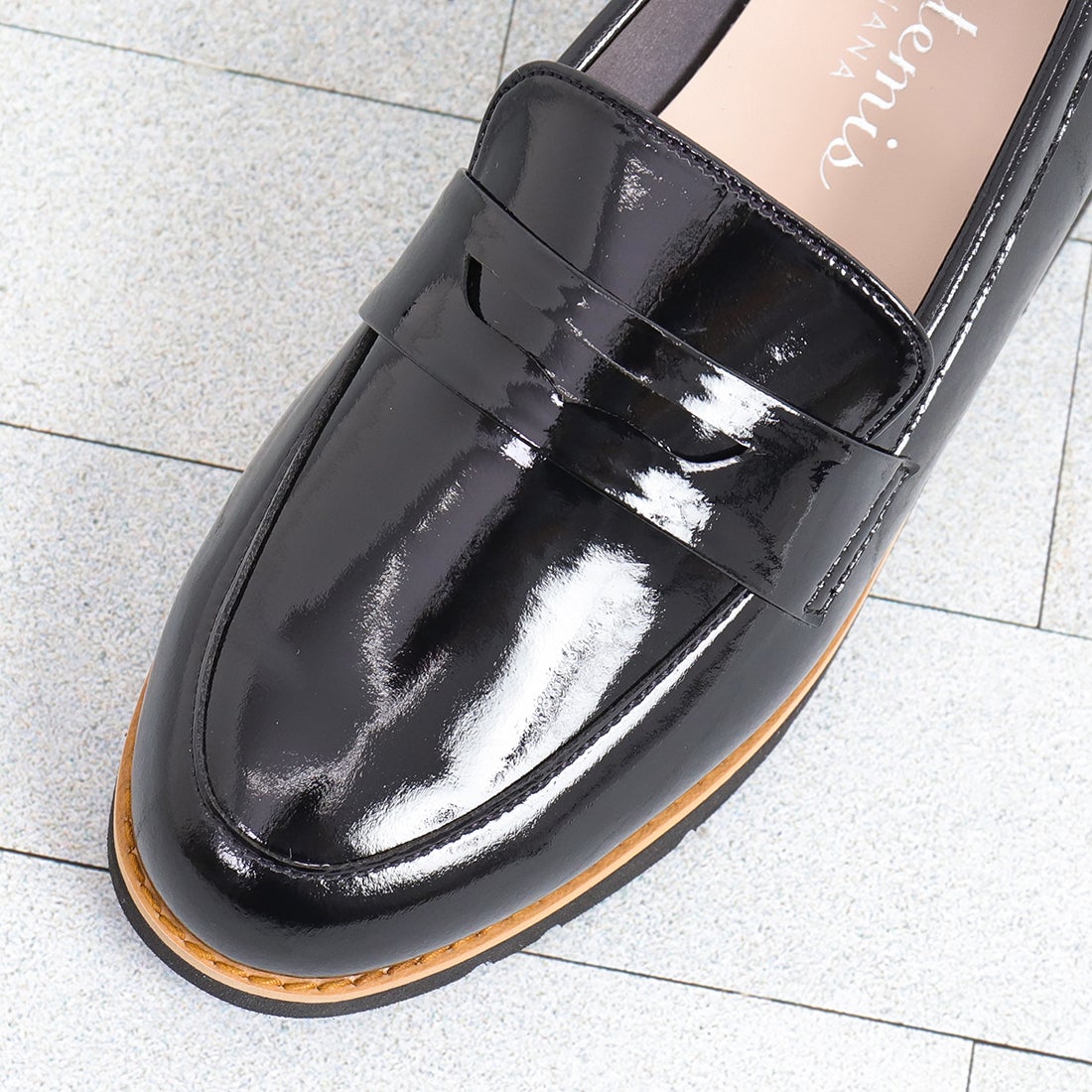 アルテミス バイ ダイアナ artemis by DIANA 厚底コインローファー