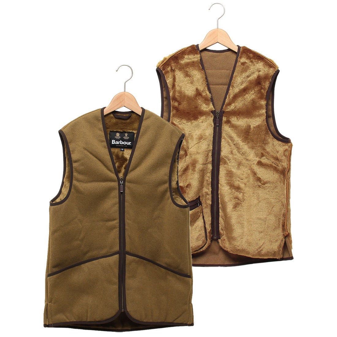バブアー Barbour ベスト ブラウン メンズ レディース ユニセックス