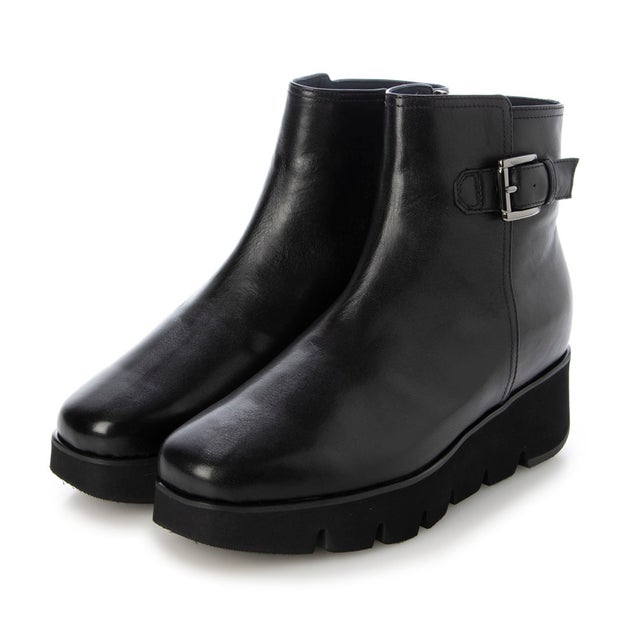 ビューフォート BeauFort 厚底ショートブーツ （ブラック