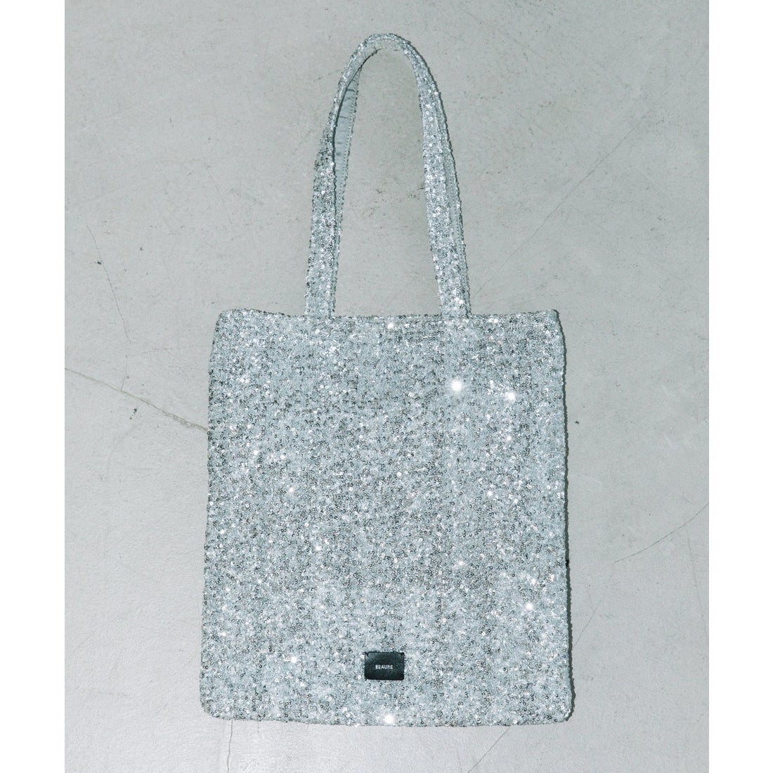 ビュレ Beau're トートバッグ スパンコール A4 鞄 スクエア トート