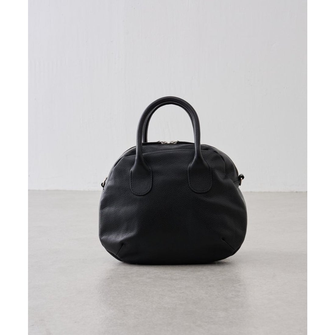 ビアズリー BEARDSLEY ラウンドミニボストン （black） -ファッション